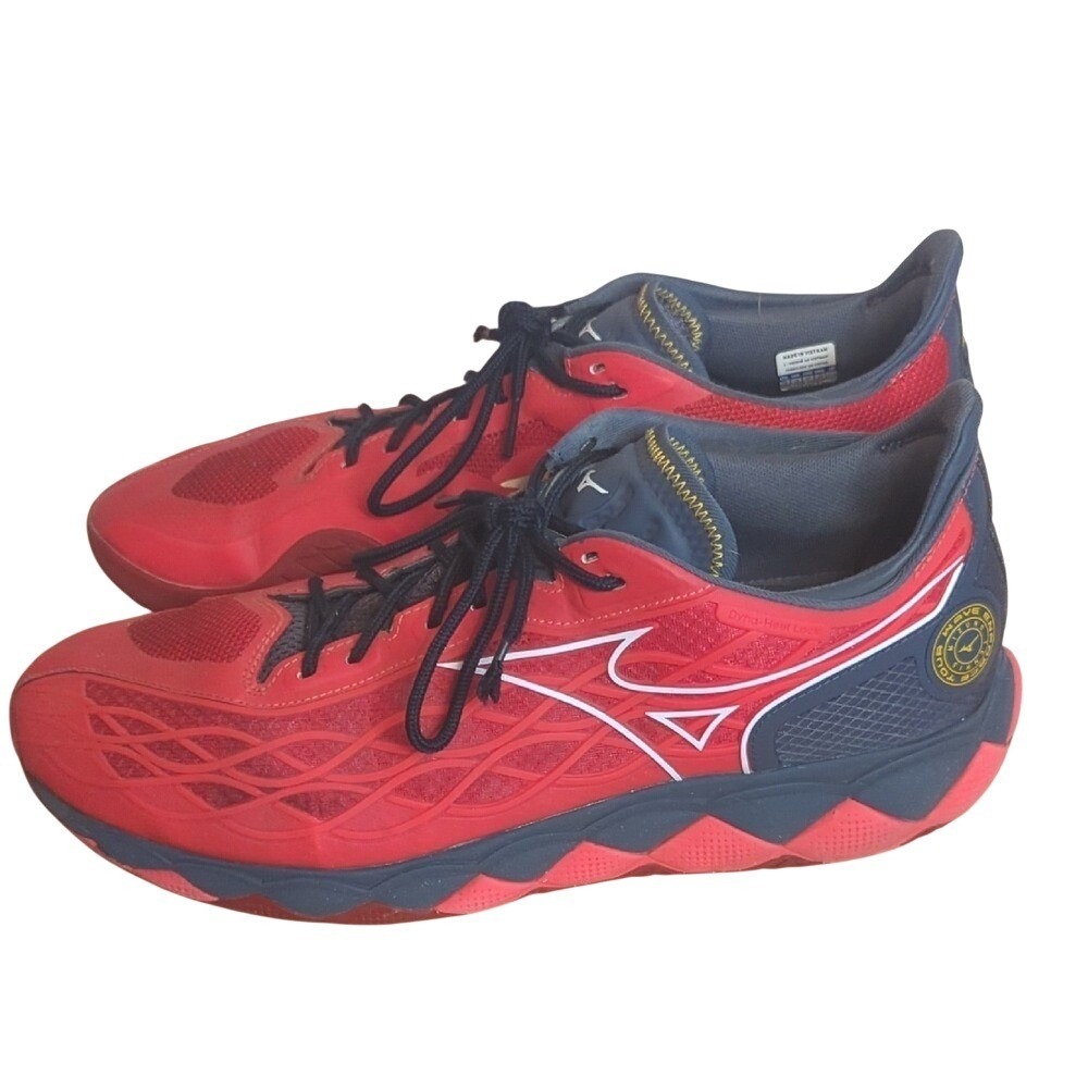 Mizuno Wave Lightning Z7 Red Navy Volleyball Shoes